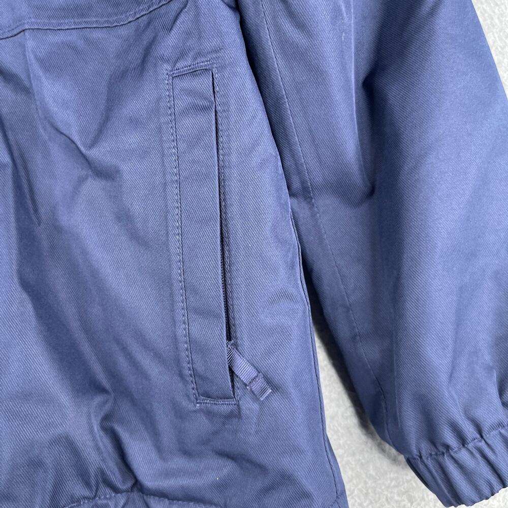 The North Face Jacket Youth XS Size 6 Navy Blue Hooded Warm Full Zip - Picture 2 of 16